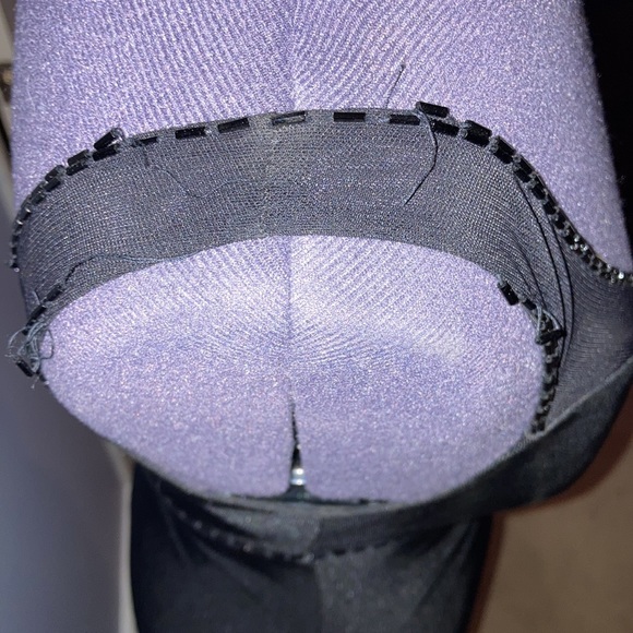 MAX AND CLEO stunning black fitted dress with low V-neck/back neck. Size 2. - Picture 9 of 12